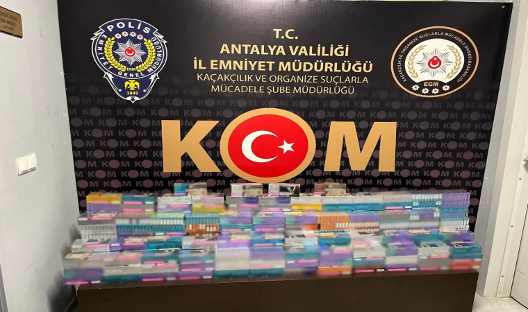 ANTALYA POLİSİNDEN OPERASYON YAKALANDILAR
