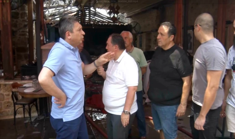 Vali Şahin’den Antalya Kaleiçi’ndeki yangına ilişkin açıklama