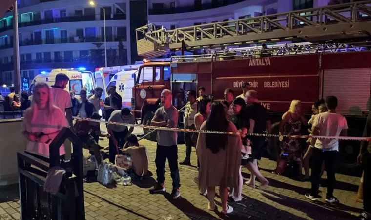 Yangın sebebiyle 622 turistin tahliye edildiği otel mühürlendi