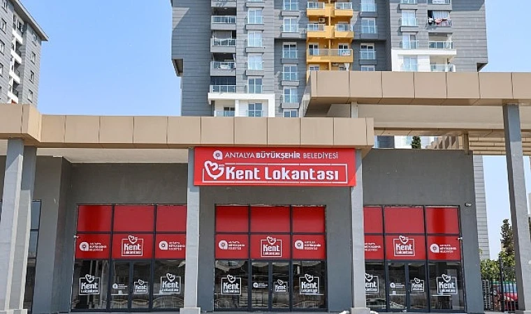 Antalya Büyükşehir Belediyesi’nin ikinci Kent Lokantası hizmete girdi