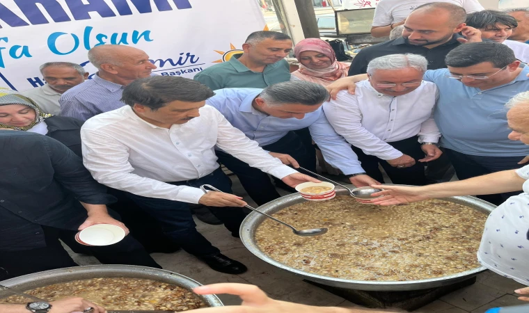 ÇELİK AŞURE İKRAM ETTİ