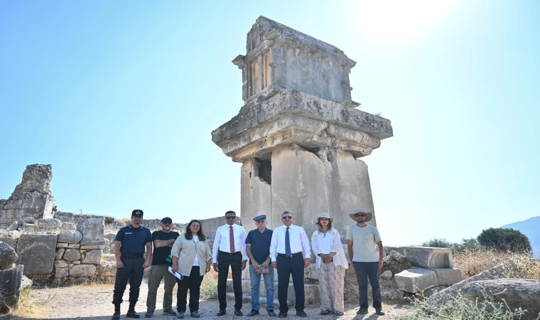 VALİ ŞAHİN’DEN PATARA VE KSANTHOS’A İNCELEME*