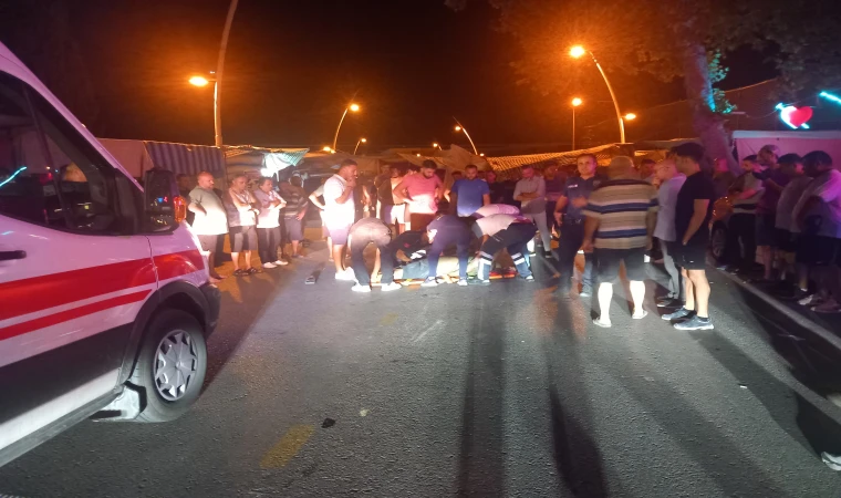 KEMER DE FECİ KAZA 1 ÖLÜ!
