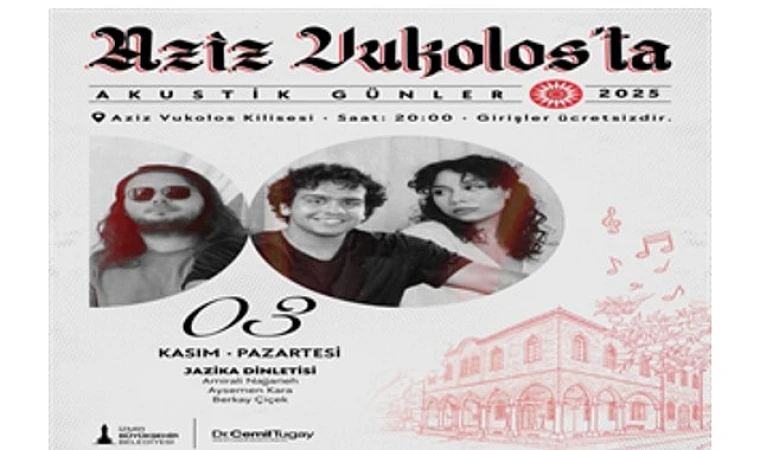 Aziz Vukolos Kilisesi’nden müzik yükselecek