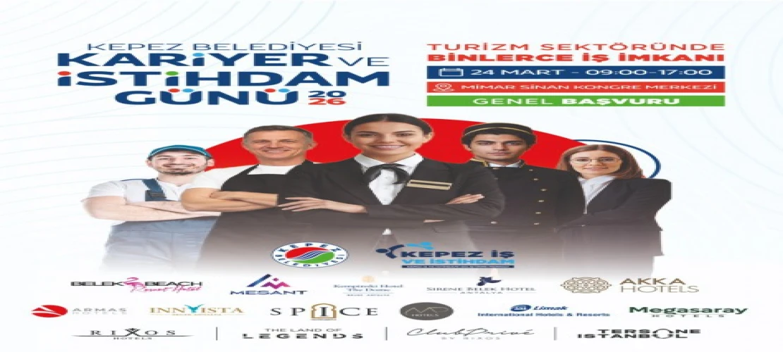 Kepez’de turizm devleriyle iş fırsatı