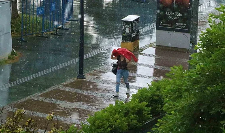 Antalya’da mayısta sağanak ve dolu sürprizi