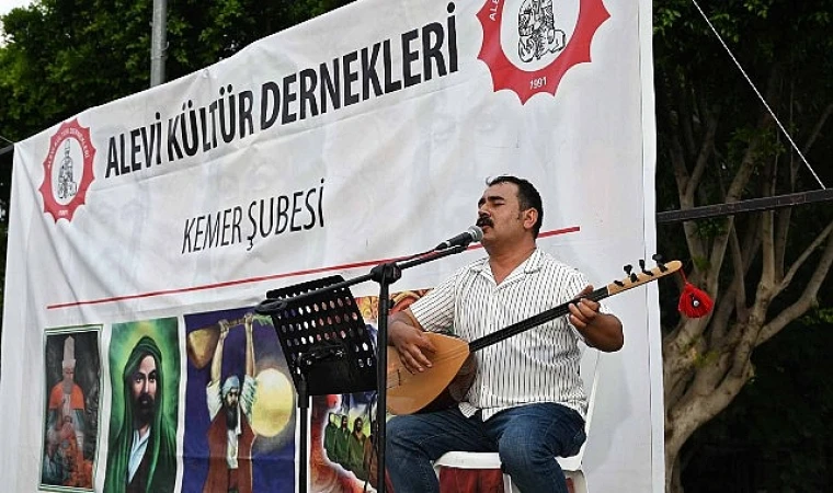 Alevi Kültür Dernekleri Kemer Şubesinden aşure lokması