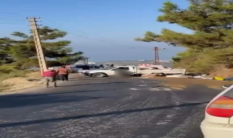 Alanya’da lastiği patlayan kamyonet kaza yaptı: Sürücü hayatını kaybetti