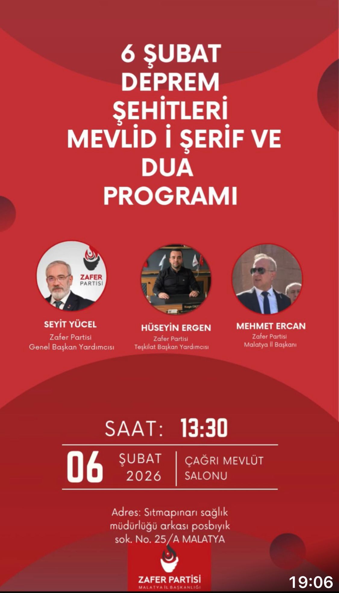 6 Şubat Deprem Şehitleri