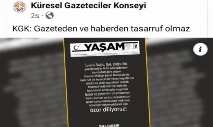 Tasarrufta medyanın hedef alınmasına bir tepki de KGK’dan: Gazeteden ve haberden tasarruf olmaz