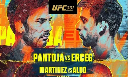 UFC 301 Ana Kartında Alexandre Pantoja ve Steve Erceg Kemer Mücadelesi için Karşı Karşıya Gelecek!