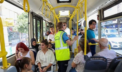 Antalya Büyükşehir’den halk otobüslerine klima denetimi