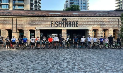 Yüzlerce Bisiklet Fişekhane’de Buluşuyor