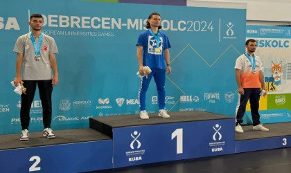 Avrupa’dan ’gümüş’le döndü