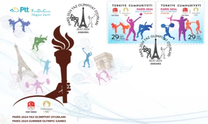 PTT’den ’Paris 2024 Yaz Olimpiyat Oyunları’na özel pul ve zarf