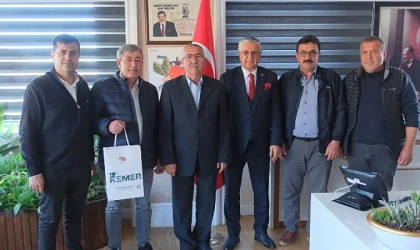 DP Kumluca İlçe Başkanı’ndan Başkan Topaloğlu’na ziyaret