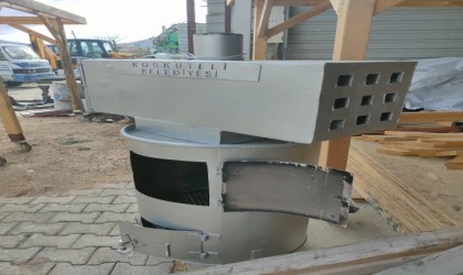 Korkuteli Belediyesi, Varilleri Soba Yapıyor