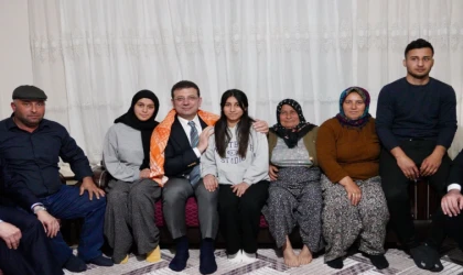 İmamoğlu Alataş’ın evine konuk oldu