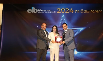 Yaş meyve sebze ve meyve sebze mamulleri ihracatçılarında genel kurul ve ödül coşkusu