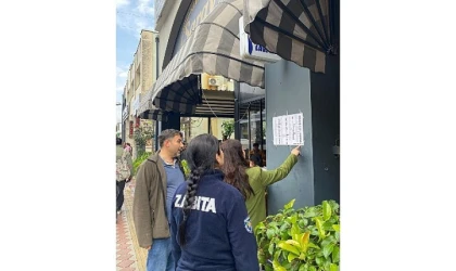 Zabıtadan pastane ve kafelerde denetim