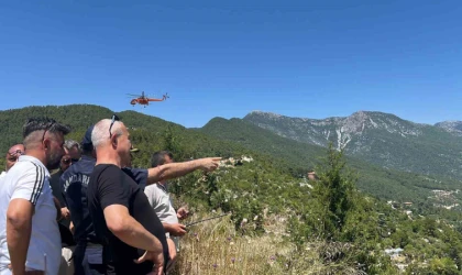 Alanya’da çıkan orman yangını kısmen kontrol altına alındı