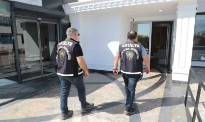 Antalya’da günübirlik kiralık evlere eş zamanlı denetim