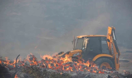 Antalya’da iki noktada çıkan orman yangını kontrol altına alındı
