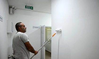 Kurs merkezinde tadilat çalışmaları