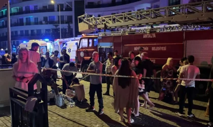 Yangın sebebiyle 622 turistin tahliye edildiği otel mühürlendi
