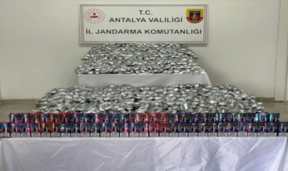 Yapılan Aramada 5 bin adet kaçak elektronik sigara ele geçirildi.