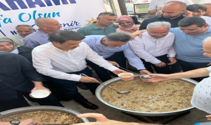 ÇELİK AŞURE İKRAM ETTİ