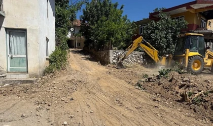 Kemer’de altyapı çalışmaları