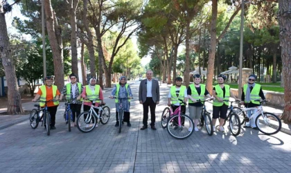 Kocagöz’den bisiklet eğitiminde kadınlara destek