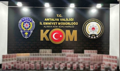Antalya’da KOM operasyonlarında 2 şüpheli tutuklandı