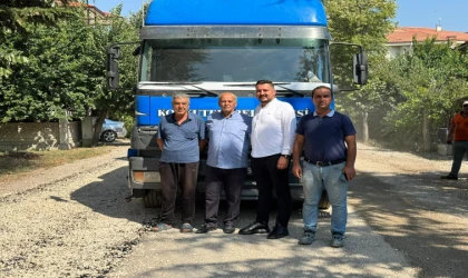KORKUTELİ’NDE YOLLAR DÜZELİYOR