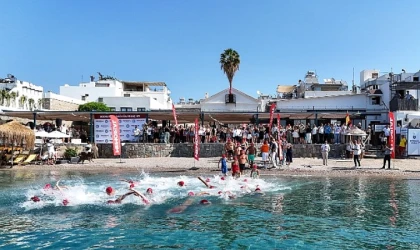Memorial ve Yüzme Federasyonu Bodrum’da Sağlığa Kulaç Attı