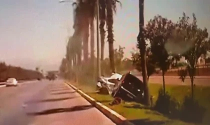 Polis memurlarının yaralandığı feci kaza