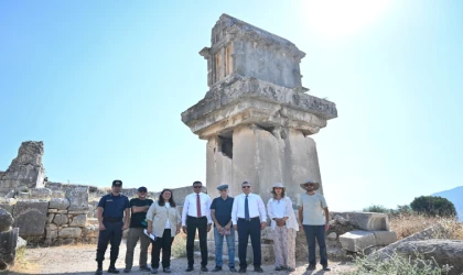 VALİ ŞAHİN’DEN PATARA VE KSANTHOS’A İNCELEME*