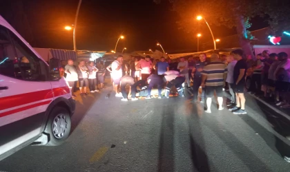 KEMER DE FECİ KAZA 1 ÖLÜ!