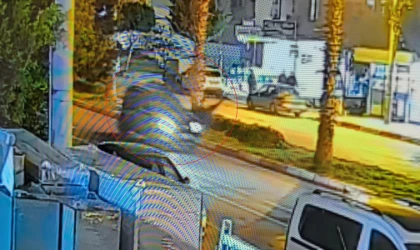 Teravih namazına giderken kazada hayatını kaybetti, kaza anı kamerada