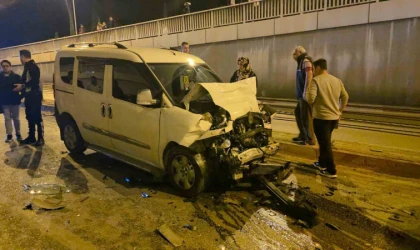 Antalya’da 11 araçlı zincirleme kaza: 1 yaralı
