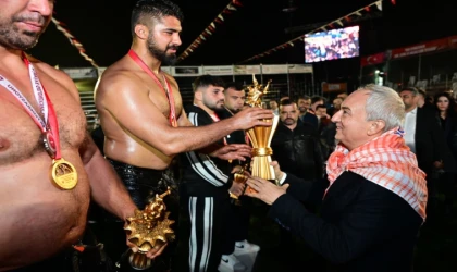 Kepez’in başpehlivanı Enes Doğan