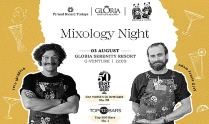 Dünyanın Ödüllü Kokteyl Barı Panda &amp; Sons, GloriaSerenity Resort’ta Miksoloji Tutkunlarıyla Buluşuyor