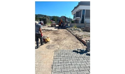 Kemer’de altyapı çalışmaları sürüyor