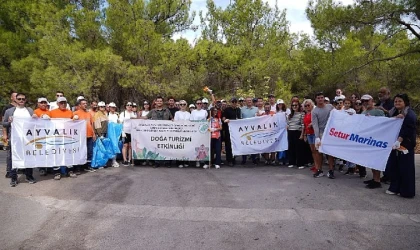 Ayvalık’ta Dünya Temizlik Günü ve Uluslararası Kıyı Temizliği Günü’nde Çevre İçin Sahadaydık